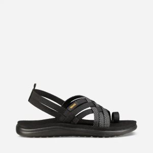 Teva Voya Strappy Naisten Mustat Sandaalit